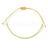 Bohemian Glass Seed Bead Braided Bead Bracelets ML0105-2-1