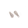 Spiral Bead Cage PALLOY-WH0092-62-1