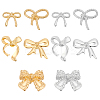 10 Pairs 10 Styles Alloy Stud Earrings EJEW-UN0002-48-1