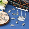 40Pcs Tibetan Style Zinc Alloy Pendants Sets TIBEP-SC0003-35AS-5