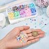 70G 10 Colors Handmade Polymer Clay Beads CLAY-TA0001-76-7