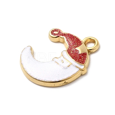 304 Stainless Steel Enamel Pendants STAS-P427-05A-G-1