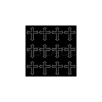 Glass Hotfix Crystal Rhinestone DIY-WH0349-327A-1
