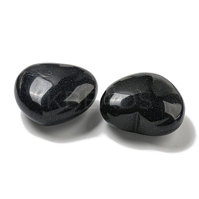 Synthetic Blue Goldstone Statues Ornaments G-P531-03A-1