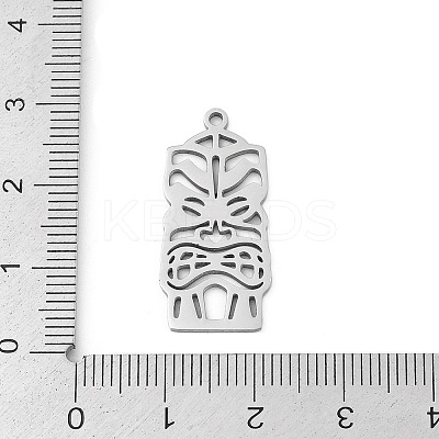304 Stainless Steel Pendants LS-STAS-U041-03B-P-1