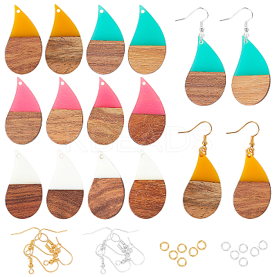 DIY Dangle Earring Making Kits DIY-OC0005-92-1
