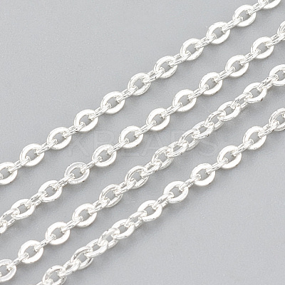 304 Stainless Steel Cable Chains CHS-R002-0.4mm-S-1