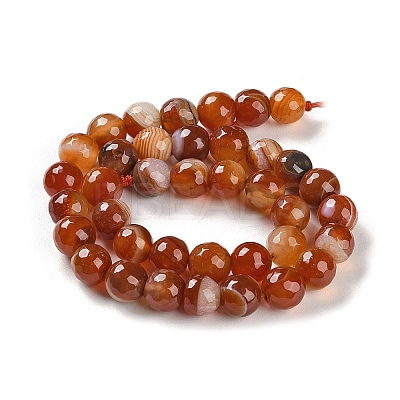 Natural Agate Beads Strands G-M437-B01-01J-1