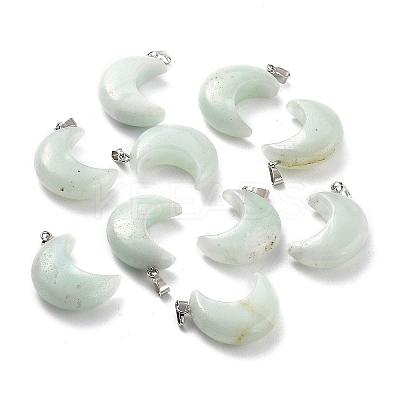 Natural Amazonite Pendants G-Z022-02F-1