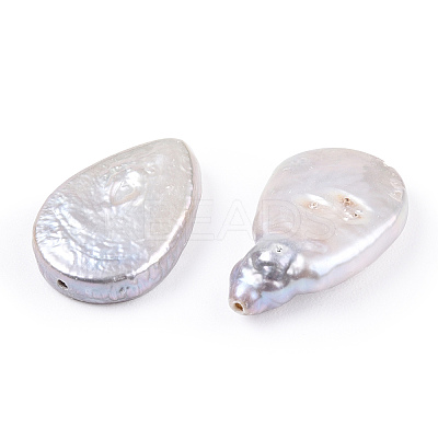 Baroque Natural Nucleated Pearl Keshi Pearl Beads LS-PEAR-S020-Z01-1-1