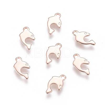 201 Stainless Steel Charms STAS-H436-64RG-1