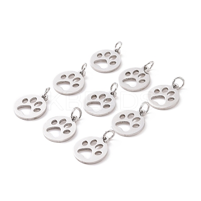 Non-Tarnish 304 Stainless Steel Pendants STAS-Q201-T455S-1