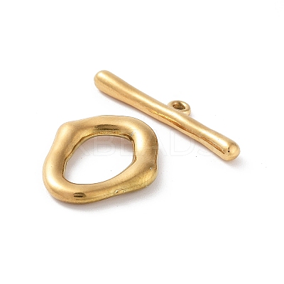 Ion Plating(IP) 304 Stainless Steel Toggle Clasps LS-STAS-A092-04A-G-1