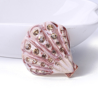 Shell Shape Enamel Pin PW-WG981AE-05-1