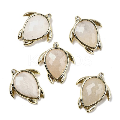 Natural Moonstone Pendants G-U019-02G-03-1