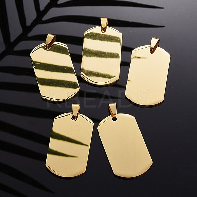PVD Vacuum Plating 304 Stainless Steel Big Pendants LS-STAS-I140-19E-G-1