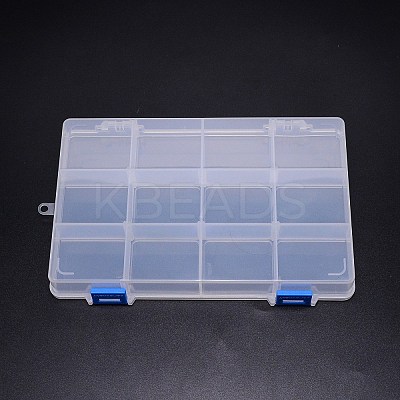 Rectangle PP Plastic Bead Storage Container LS-CON-WH0080-79-1