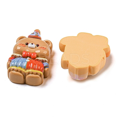 Opaque Resin Animal Decoden Cabochons CRES-R200-01-1