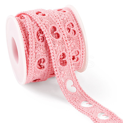 4.2 Yards Heart Milk Fiber Lace Trim OCOR-TA0003-51B-1
