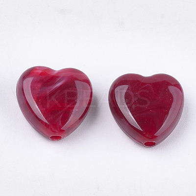 Acrylic Beads OACR-T011-38-1