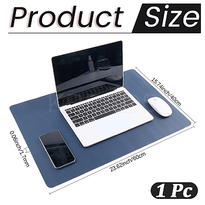 PU Leather Mouse Pad AJEW-WH20010-33D-1