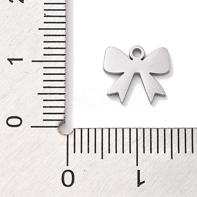 Anti-Tarnish 304 Stainless Steel Charms STAS-R003-01P-04-1