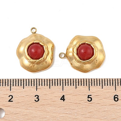 Natural Carnelian(Dyed & Heated) Pendants STAS-P380-20G-01-1