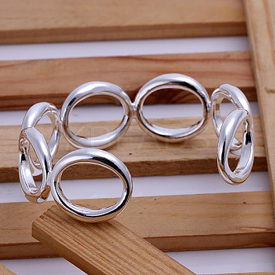 Trendy Brass Cuff Bangles For Women BJEW-BB12224-1