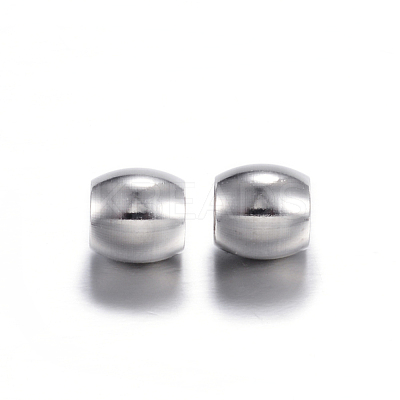 Non-Tarnish 202 Stainless Steel Beads A-STAS-F030-13-1