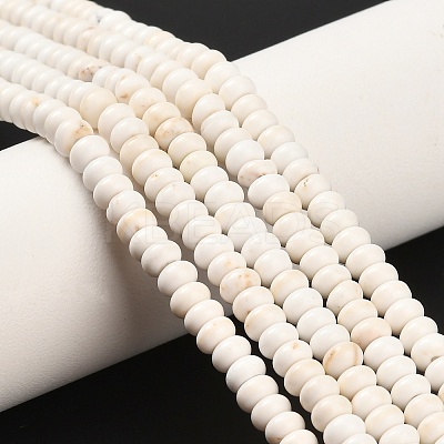 Natural Magnesite Beads Strands G-Z110-B08-2x4mm-1
