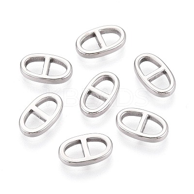 Non-Tarnish 304 Stainless Steel Connector Charms STAS-N097-168P-1