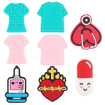 Medical Theme Food Grade Eco-Friendly Silicone Beads SIL-SC0002-86-1