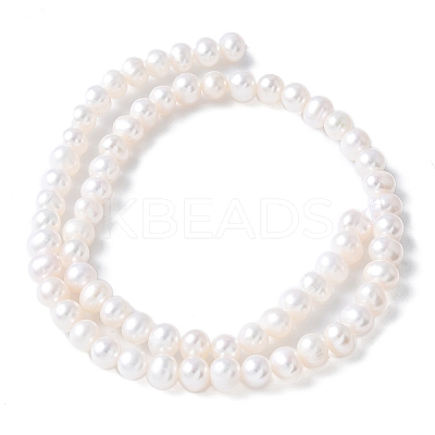 Natural Cultured Freshwater Pearl Beads Strands LS-PEAR-I007-07O-05A-1