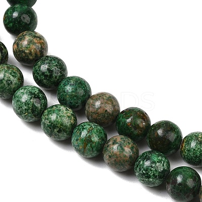 Natural Chrysocolla Beads Strands G-I318-09B-1