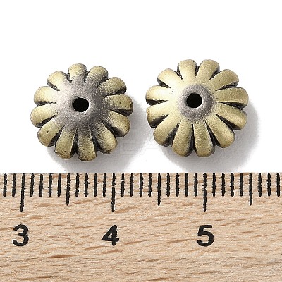 Tibetan Style Brass Beads KK-M284-51B-AB-1