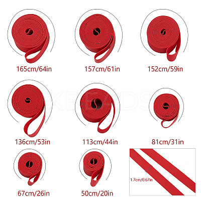 PVC Bicycle Tire Rim Protect Tapes AJEW-GF0001-62-1