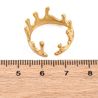 Marine Animal Theme 304 Stainless Stee Open Cuff Rings LS-RJEW-Q005-01F-G-1