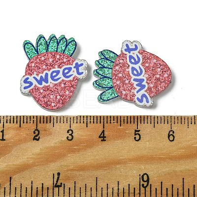 Resin Decoden Cabochons RESI-C045-08H-1