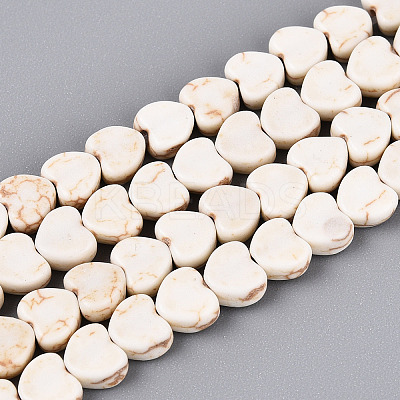 Synthetic Howlite Beads Strands G-N352-09-1