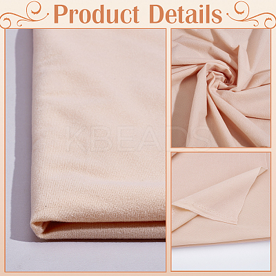 Polyester Doll Skin Fabric DIY-WH0060-33A-1