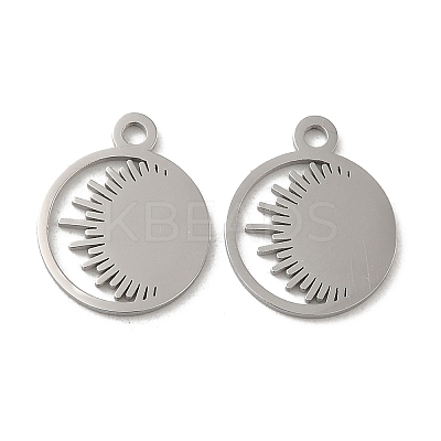 Non-Tarnish 304 Stainless Steel Charms STAS-J042-16P-1