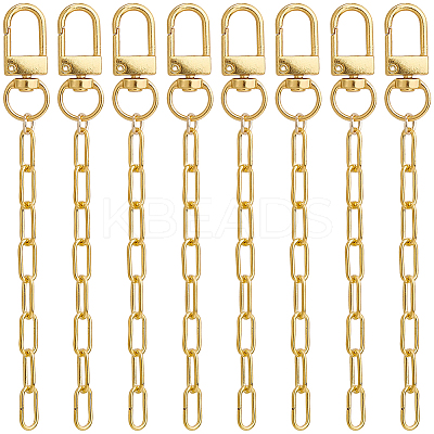 30Pcs Alloy Swivel Clasps HJEW-BM00028-1