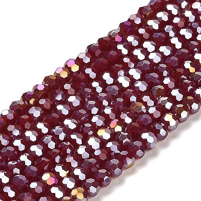 Opaque Glass Beads Stands EGLA-A035-P3mm-B02-1