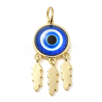 Real 18K Gold Plated Brass Pendants KK-A198-02G-01-1