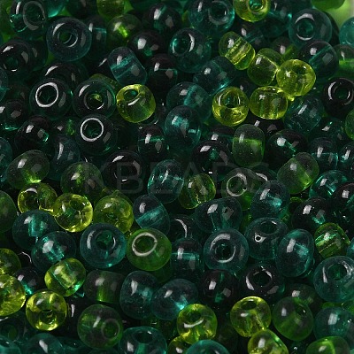 Transparent Colours 6/0 Glass Round Seed Beads SEED-P006-02A-02-1