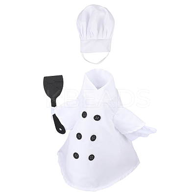 Polyester Clothing Set AJEW-WH20077-011A-1