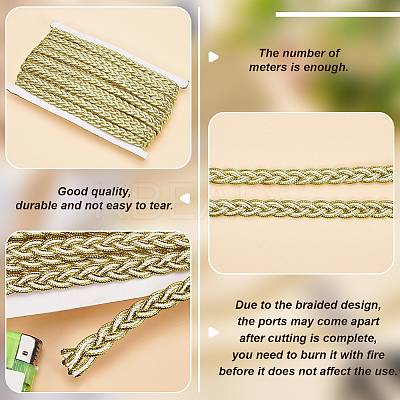Filigree Corrugated Lace Ribbon OCOR-WH0080-65B-1