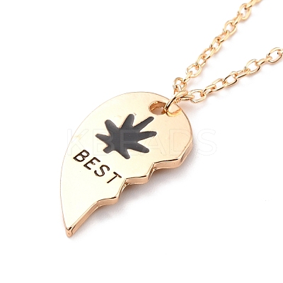 BEST BUDS Alloy Pendant Necklaces NJEW-K124-03B-G-1
