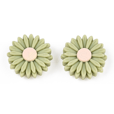 Food Grade Eco-Friendly Silicone Focal Beads SIL-F002-14H-1