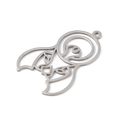 Non-Tarnish 201 Stainless Steel Pendants STAS-K250-03P-1